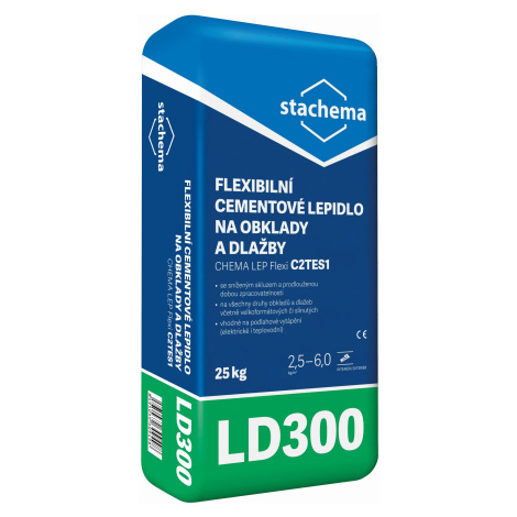 Lepidlo cementové C2TE S1 Stachema LD300/CHEMA LEP Flexi 25 kg Lignofix
