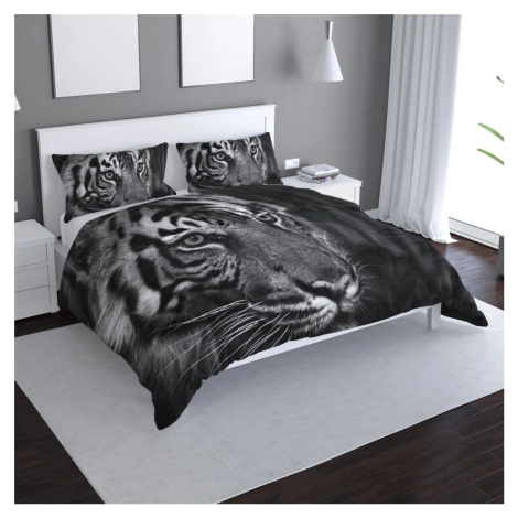Povlečení Černobílý tygr - 140x220 / 90x70