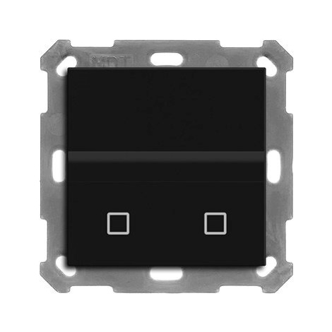 MDT Technologies Pohybové čidlo 55 × 55 mm, 2 tlačítka, měření teploty, matná černá