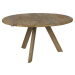 Jídelní stůl z jilmového dřeva BePureHome Tondo, ⌀ 140 cm