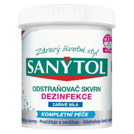 Sanytol Dezinfekční odstraňovač skvrn Zářivě bílá 450 g