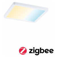 PAULMANN Smart Home Zigbee LED vestavné svítidlo Areo VariFit IP44 hranaté 175x175mm 13W bílá mě