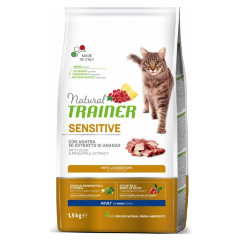 Natural Trainer TRAINER Natural Cat SENSITIVE kachna 1,5 kg