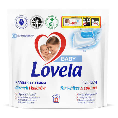 LOVELA Baby gelové tobolky na praní 23 ks LOVELA Terezín