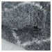 Ayyildiz koberce Kusový koberec Alvor Shaggy 3401 grey kruh Rozměry koberců: 80x80 (průměr) kruh