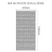 DEOKORK Box na polstry SEVILLA 164 x 82 cm (šedá)