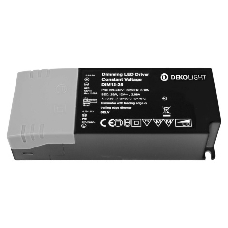 Light Impressions Deko-Light LED-napájení BASIC, DIM, CV, 12V 2,5-25W konstantní napětí 200-2080