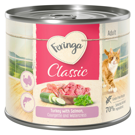 Feringa Classic Meat Menu 24 x 200 g - losos a krůtí