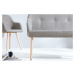 LuxD Designová lavice Sweden světle šedá