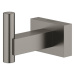 Háček Grohe Essentials Cube kartáčovaný hard graphite G40511AL1