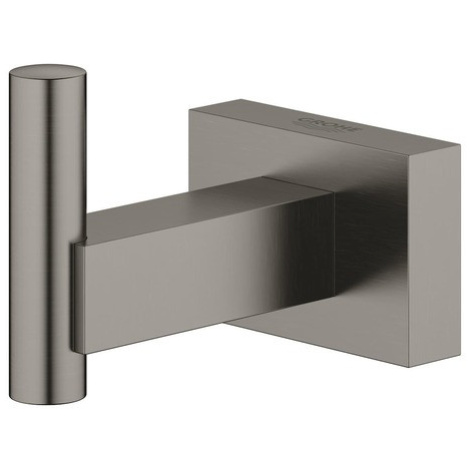 Háček Grohe Essentials Cube kartáčovaný hard graphite G40511AL1