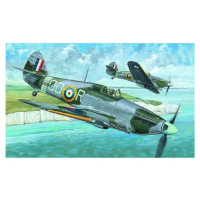 Směr Model Hawker Hurricane MK.IIC 13,6x16,9cm v krabici 25x14,5x4,5cm