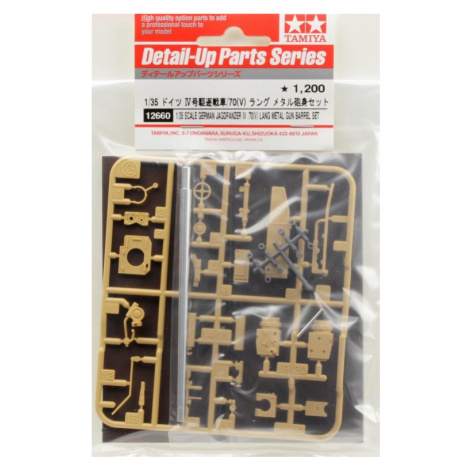 Tamiya Metal Gun Barrel Set for German Jaghpanzer IV /70 (V) Lang 1:35