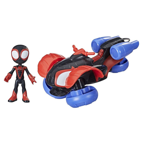 Hasbro Spiderman Figurka s vozidlem 2v1 Miles Morales