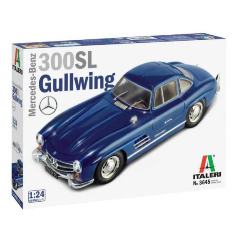 Model Kit auto 3645 - Mercedes Benz 300 SL Gullwing (1:24) Italeri