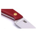 Brisa Necker 70 Flat Red Micarta Leather