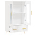 vidaXL Skříň highboard bílá 69,5 x 31 x 115 cm kompozitní dřevo