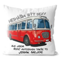 Impar polštář Sexy autobusák