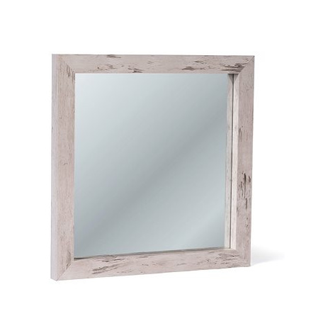 Nástěnné zrcadlo DIA, béžová, 60 x 60 x 4 cm