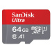 SanDisk MicroSDXC Ultra 64GB + SD adaptér