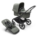 BUGABOO Kočárek kompletní Fox 5 Black/Forest green-Forest green