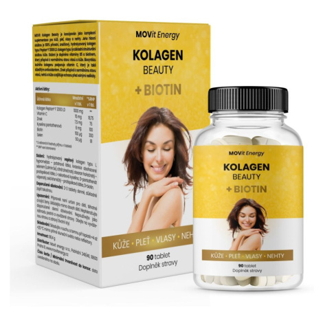 MOVit Energy Kolagen Beauty + Biotin 90 tablet