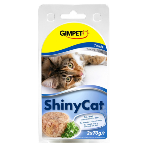 Gimpet kočka konz. ShinyCat tuňak 2x70g + Množstevní sleva