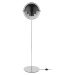 GUBI Stojací lampa GUBI Multi-Lite výška 148 cm chrom/antracitová černá