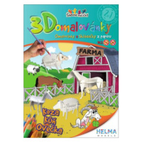 3D omalovánky Farma