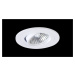 BPM Vestavné svítidlo Aluminio Blanco, bílá, 3LEDx3W, 230V 4910 4210LED2.D60.3K