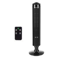 Ruhhy 23355 Sloupový ventilátor s dálkovým ovladačem, 50 W, 84 cm, černý