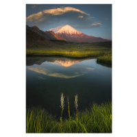 Fotografie God's Hand on Mount Damavand, Majid Behzad, 26.7 × 40 cm