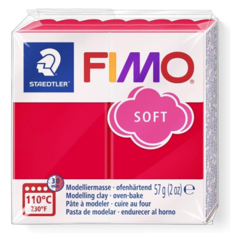 FIMO soft 57g - červená Kreativní svět s.r.o.