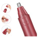 Liberex Elektronický zastřihovač chloupků v nose a uších Liberex (červený)