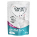 Výhodné balení Concept for Life bez obilovin 48 x 85 g - Senstive Cats jehněčí - v želé