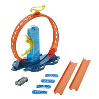 Mattel Hot Wheels TRACK BUILDER SET PRO STAVITELE - NAKOPÁVACÍ SMYČKA