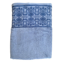 Top textil Osuška Folklor 70x120 cm Barva: modrá