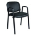 Konferenční židle ISO eko-kůže s područkami Červená D15 EKO