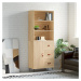 vidaXL Skříň highboard dub sonoma 69,5 x 34 x 180 cm kompozitní dřevo