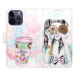 iSaprio flip pouzdro Donut Worry Girl pro iPhone 14 Pro Max