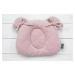 Sleepee Fixační sametový polštář ROYAL BABY pro miminko růžový