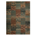 Koberec KASHQAI 4327 400 Patchwork zelený