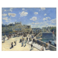 Obrazová reprodukce Pont Neuf, Paris, 1872, Pierre Auguste Renoir, 40 × 30 cm