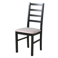 Jídelní židle NILA 8 černá/béžová