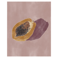 Ilustrace Papaya, Sophie Bek, (30 x 40 cm)