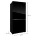 Concept Americká lednice LA8383bc BLACK