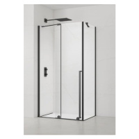 Sprchový kout obdélník 140x90 cm SAT Walk-In Xmotion SATBWIXM140STE90C