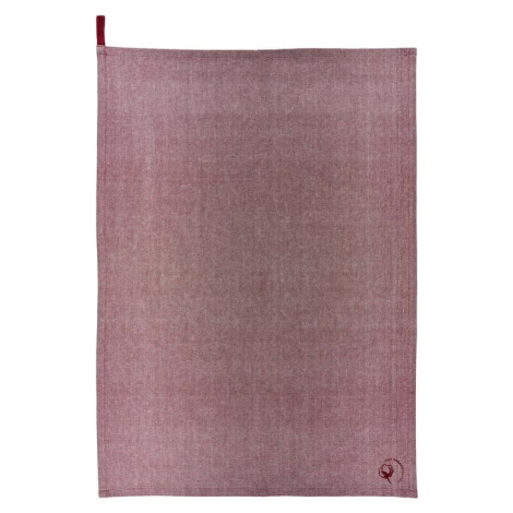 Růžová kuchyňská utěrka z bavlny Södahl Organic, 50 x 70 cm