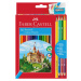 Pastelky Faber-Castell šestihranné, 36 barev + 3 ks