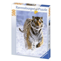 Ravensburger Tiger na sněhu 500 dílků